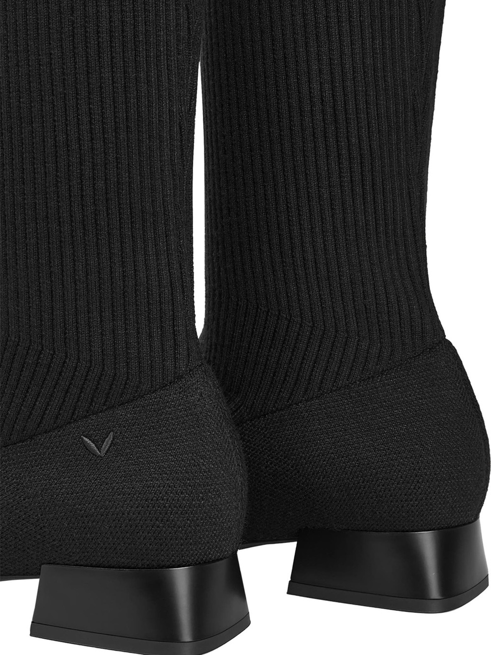 Tara Pro Square-Toe Water Repellent Wool Knee-High Boots - Picture 5 of 7